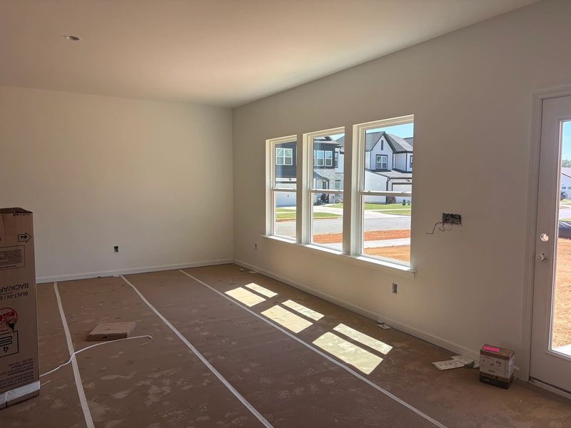 In-progress construction of a new home in Crescent Mills, Wilson's Mills, NC (Image 17).