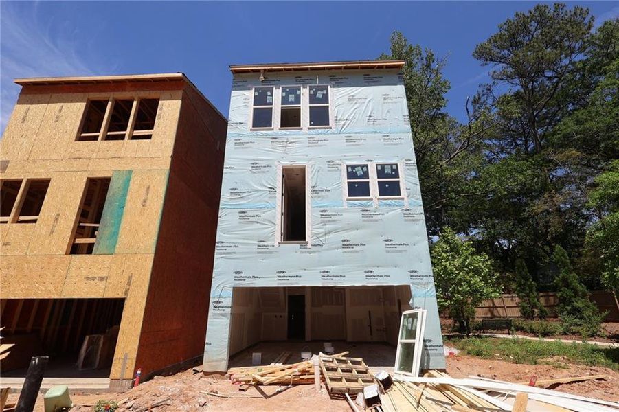In-progress construction of a new home in Celesta, Scottdale, GA (Image 11).