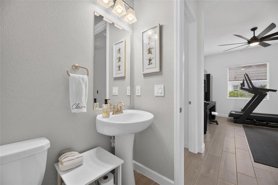 Furnished interior view inside a new home in Southshore Bay Active Adult, Wimauma (Image 18).