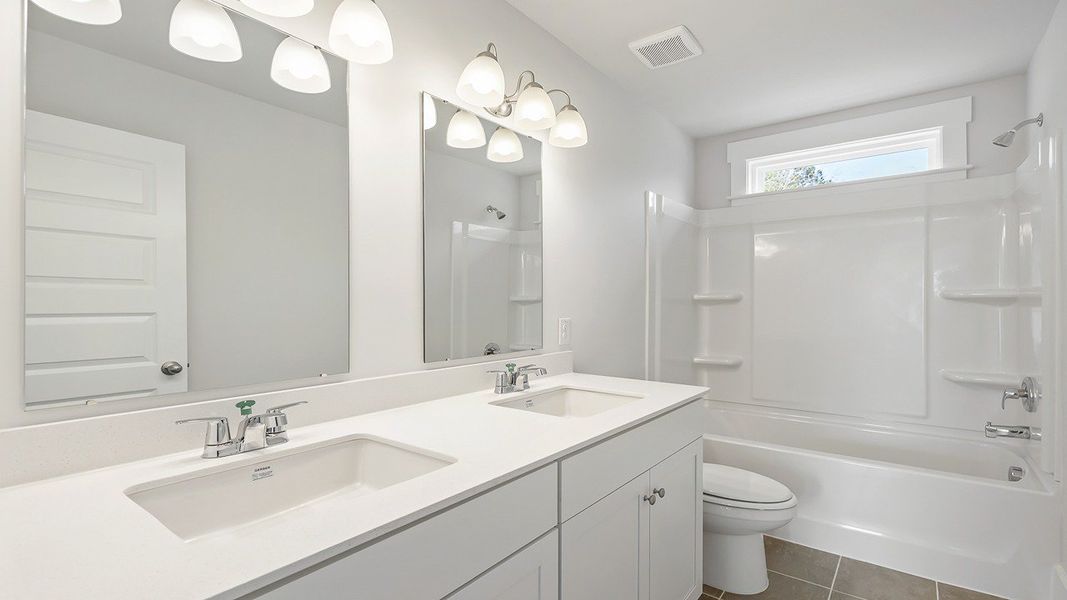 Furnished interior view inside a new home in Rivers Reach, Yemassee (Image 18).