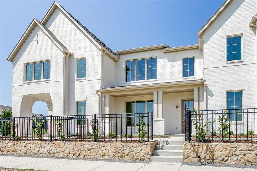 Front exterior of a new home in , Fort Worth, TX, highlighting curb appeal (Image 21).
