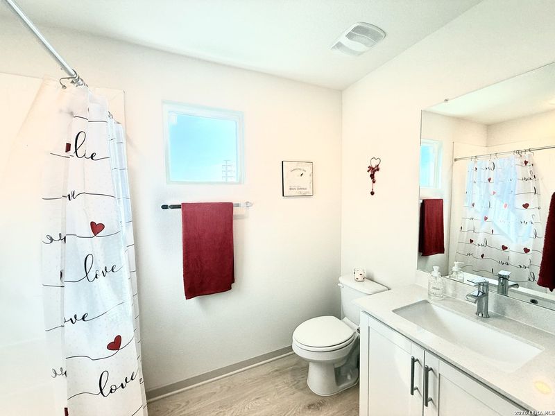 Furnished interior view inside a new home in , San Marcos (Image 24).