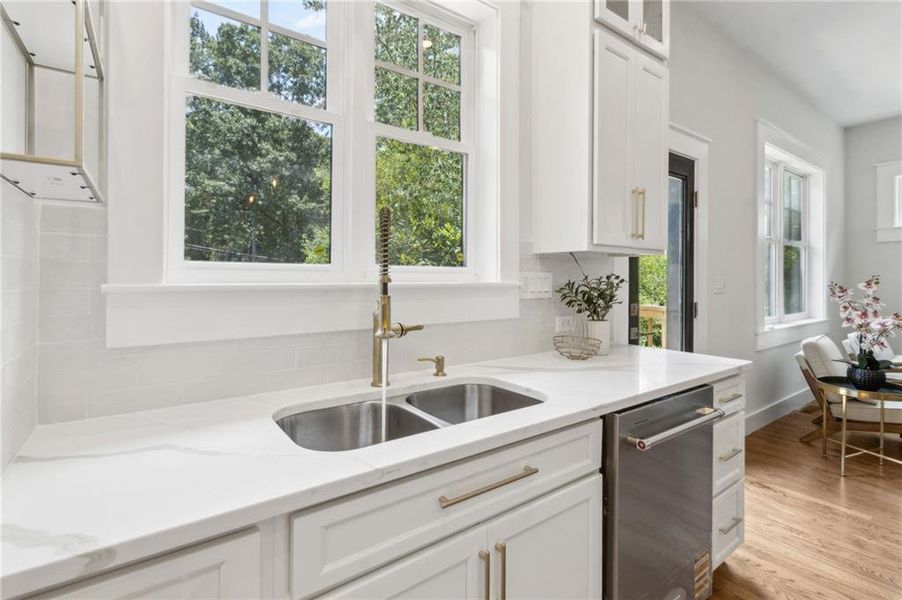 Furnished interior view inside a new home in , Pine Lake (Image 16).