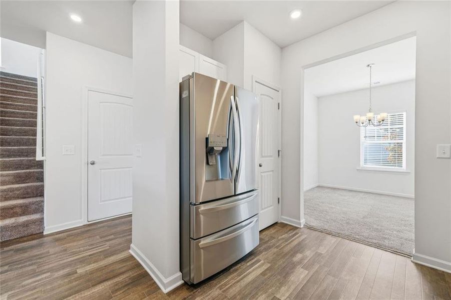 Furnished interior view inside a new home in , Calhoun (Image 9).