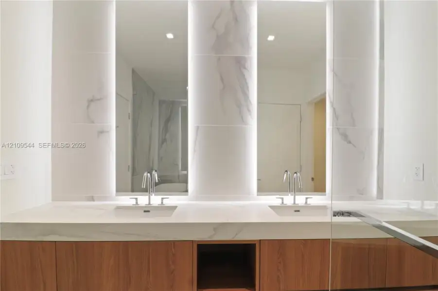 Close-up of interior finishes inside a home in , Miami (Image 21).