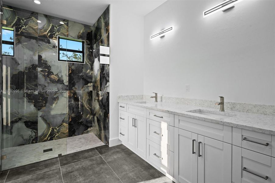 Furnished interior view inside a new home in , Naples (Image 12).