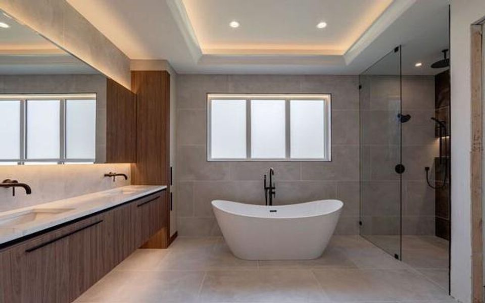 Furnished interior view inside a new home in , Cumming (Image 13).