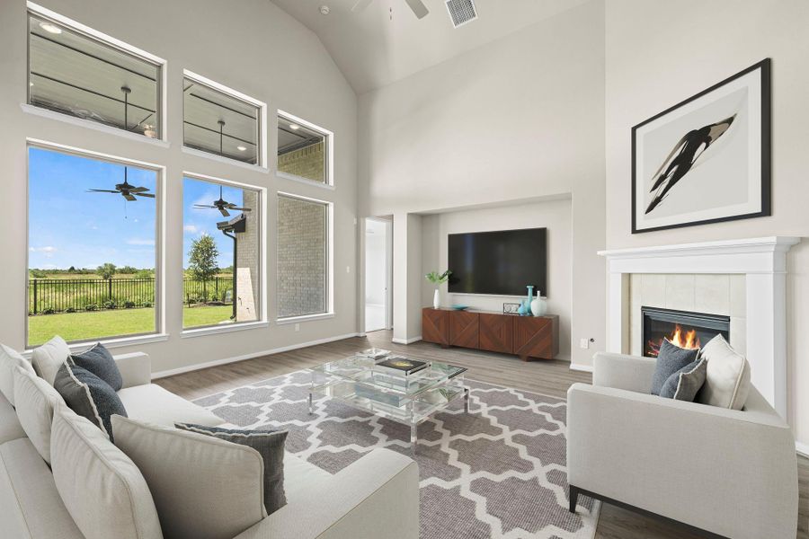 Furnished interior view inside a new home in Jubilee, Hockley (Image 11).