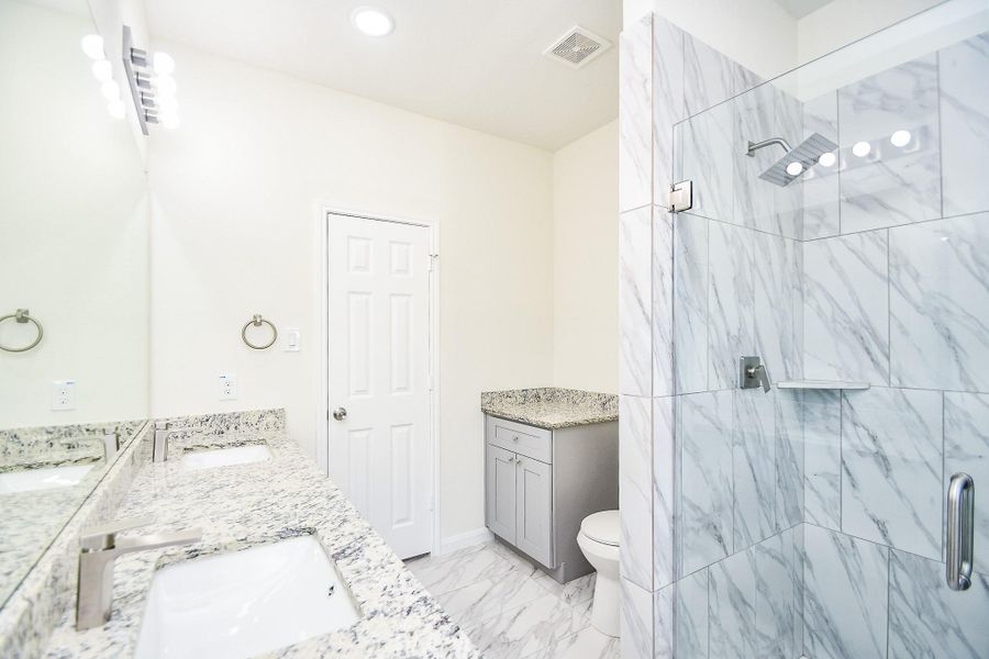 Furnished interior view inside a new home in , Houston (Image 9). Furnished interior view inside a new home in , Houston (Image 9).