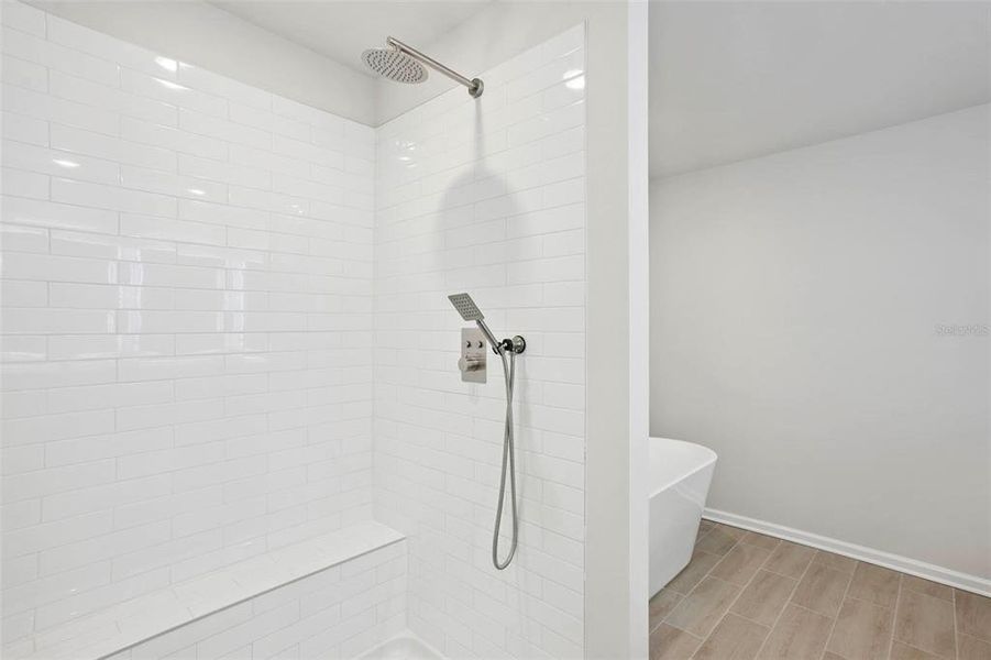 Close-up of interior finishes inside a home in The Enclave Townhomes, Hampton (Image 13).