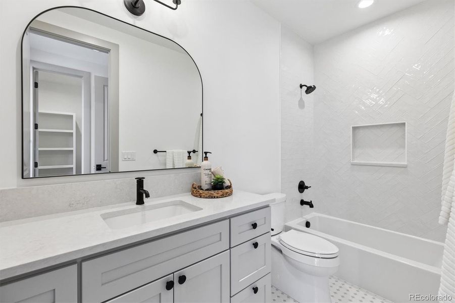 Furnished interior view inside a new home in , Denver (Image 22).