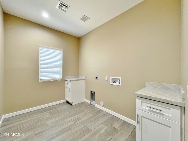 Indoor utility room