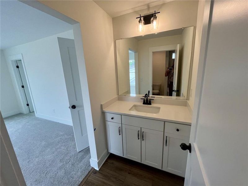Furnished interior view inside a new home in Twin Lakes, Hoschton (Image 8).
