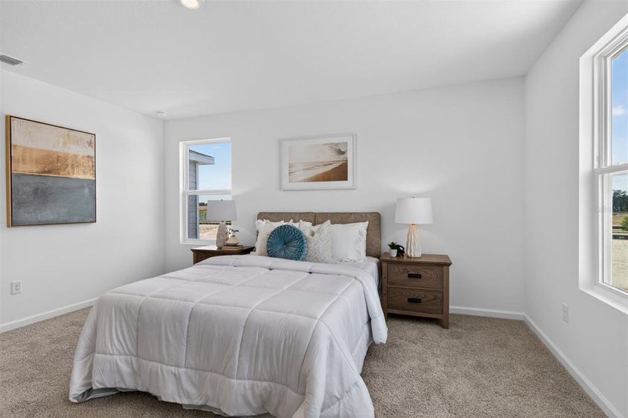 Furnished interior view inside a new home in , Orlando (Image 12).