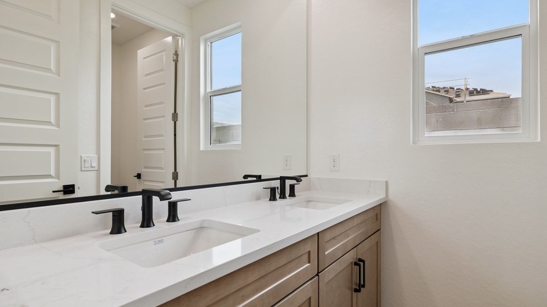 Furnished interior view inside a new home in The Ridge at Stone Butte, Phoenix (Image 5).