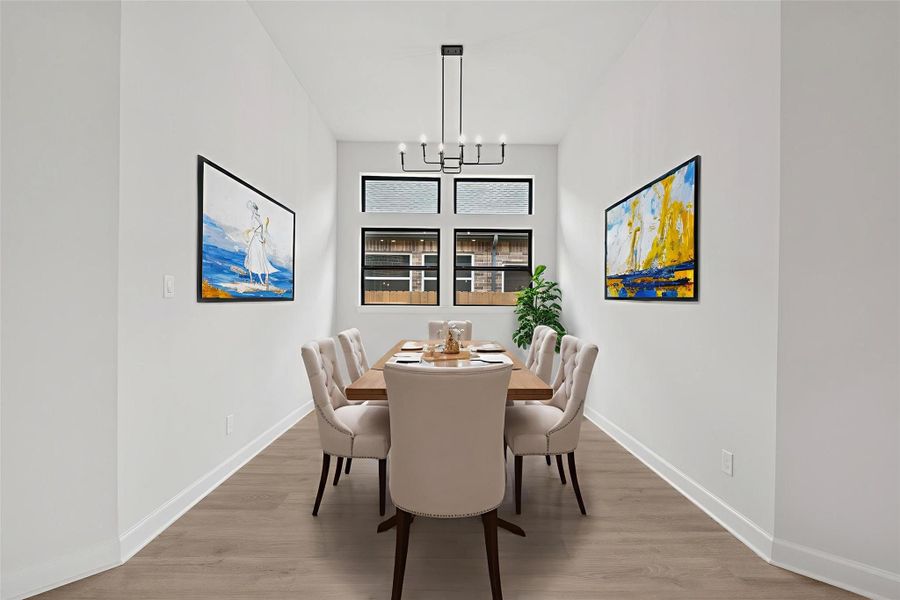 Virtually staged to give you the visual you need to see furniture placement and how the home can live.