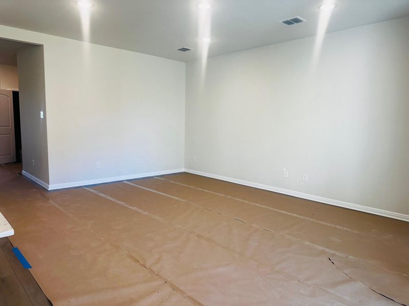 In-progress construction of a new home in Patterson Ranch, Georgetown, TX (Image 14).