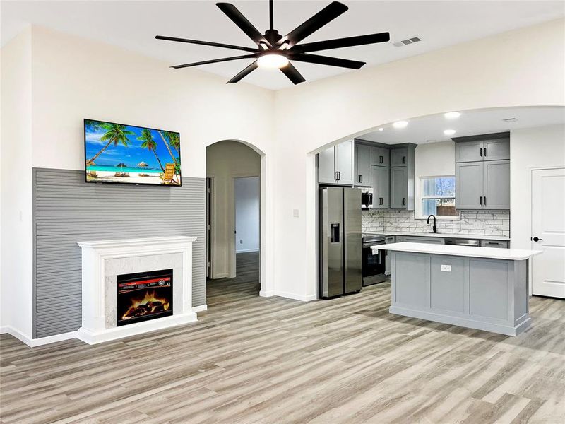 Furnished interior view inside a new home in , Whitney (Image 10).