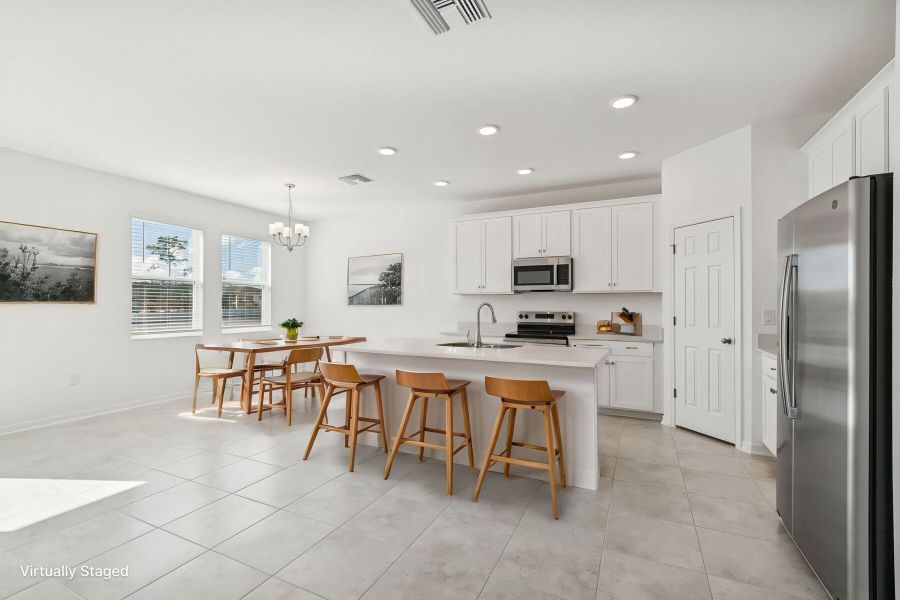 Kitchen - Virtually Staged