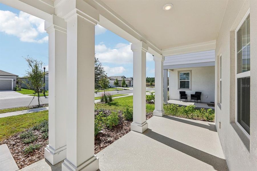 Exterior details and patio area of a home in Sunbrooke, St. Cloud (Image 23). Exterior details and patio area of a home in Sunbrooke, St. Cloud (Image 23).