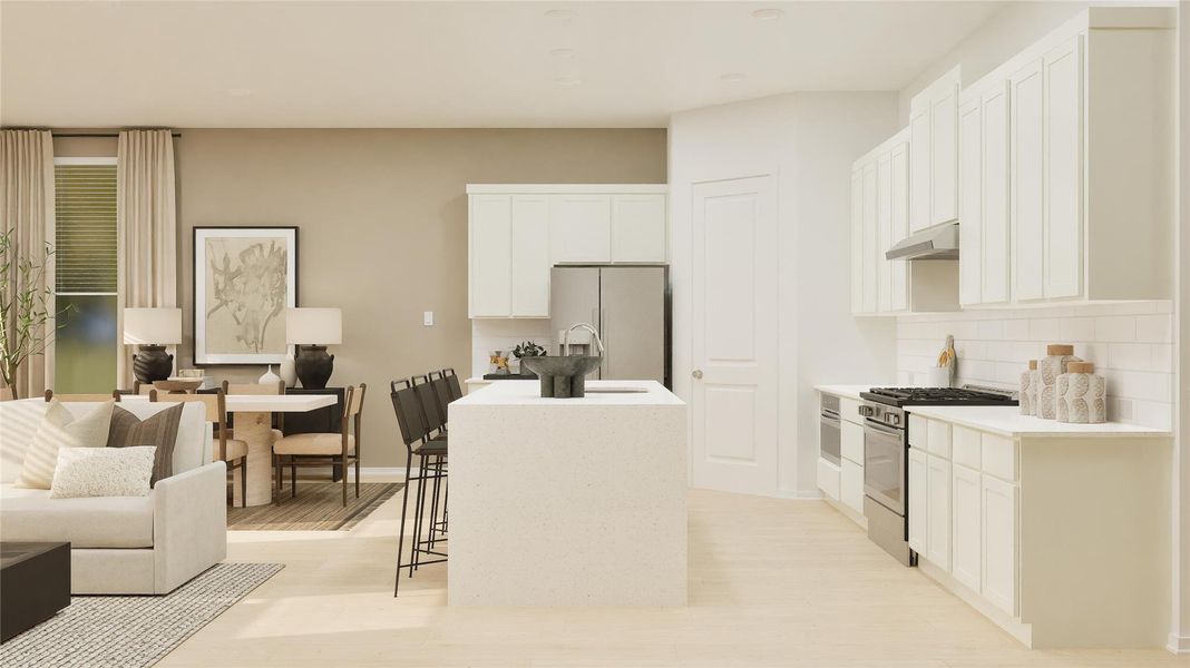 Furnished interior view inside a new home in Cotton Brook, Hutto (Image 9).
