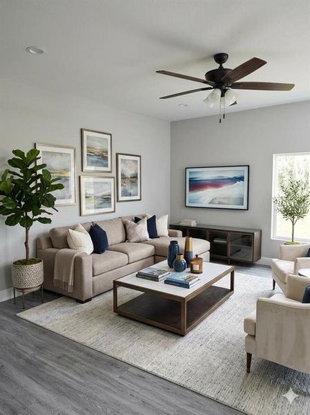 Furnished interior view inside a new home in , Apopka (Image 13). Furnished interior view inside a new home in , Apopka (Image 13).