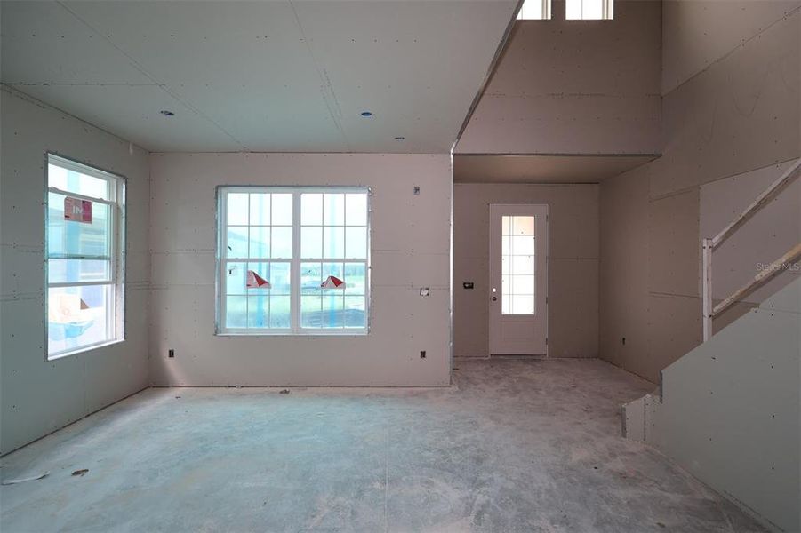 In-progress construction of a new home in Lake Star at Ovation, Winter Garden, FL (Image 12). In-progress construction of a new home in Lake Star at Ovation, Winter Garden, FL (Image 12).