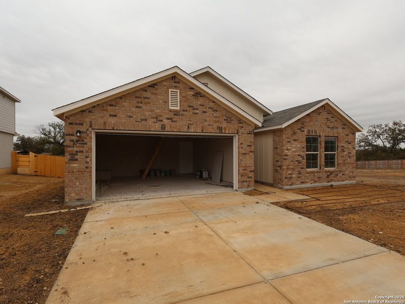 In-progress construction of a new home in Greenspoint Heights, Seguin, TX (Image 20). In-progress construction of a new home in Greenspoint Heights, Seguin, TX (Image 20).
