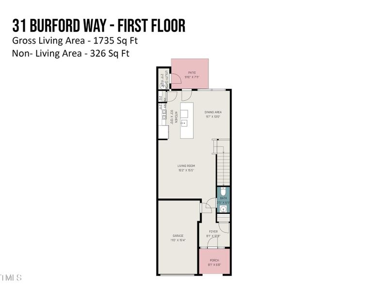 Floor Plan (1st Floor) - 31 Burford