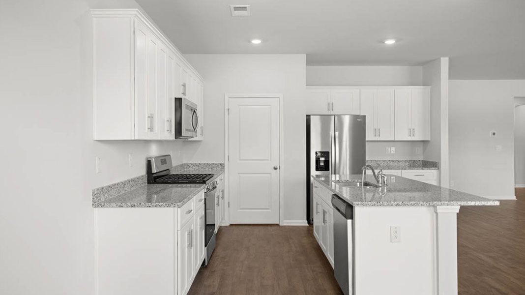 Furnished interior view inside a new home in Chukker Creek Landing, Aiken (Image 6).