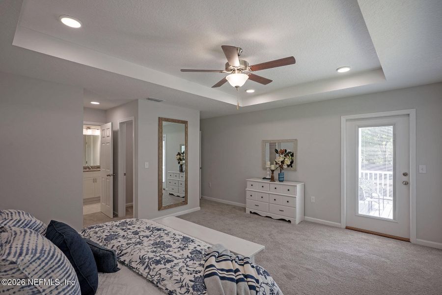 Furnished interior view inside a new home in , Jacksonville (Image 49). Furnished interior view inside a new home in , Jacksonville (Image 49).