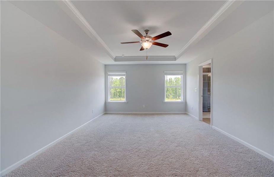 Spacious, unfurnished interior of a new home in Enclave at Evergreen, Fairburn (Image 18).