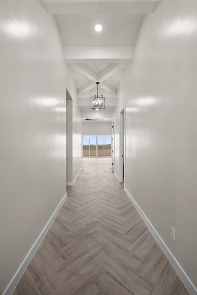Representative unfurnished interior of a home built from the Pebble Beach- II by LEH. Homes in Hillside Unit 6, El Paso (Image 54). Representative unfurnished interior of a home built from the Pebble Beach- II by LEH. Homes in Hillside Unit 6, El Paso (Image 54).