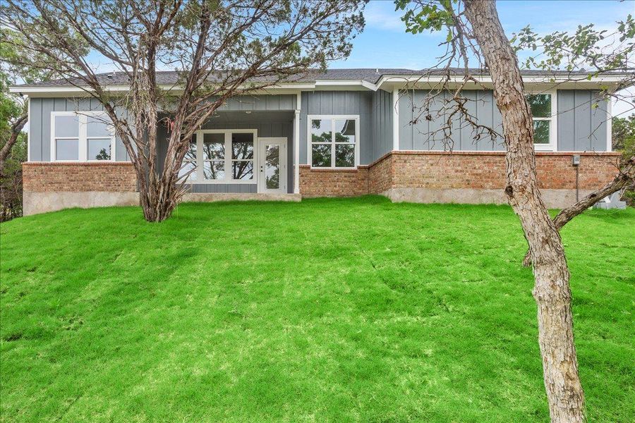 Exterior details and patio area of a home in , Temple (Image 3). Exterior details and patio area of a home in , Temple (Image 3).