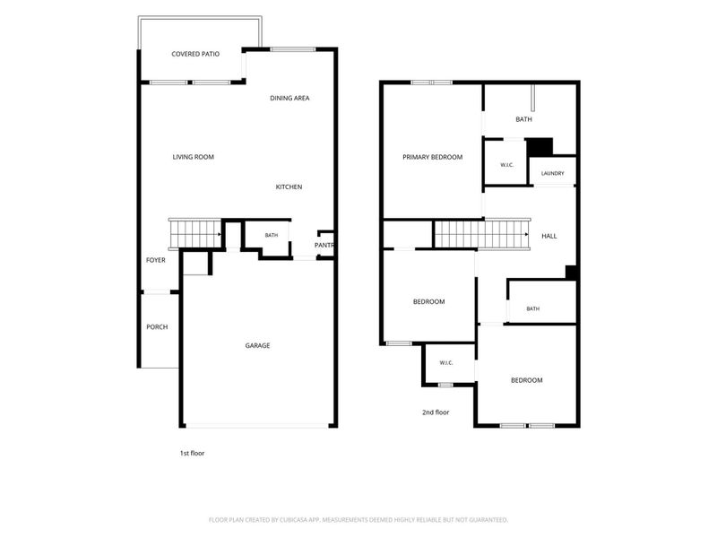 Visualize your future in this thoughtfully designed two-story residence, featuring a covered patio and attached garage.