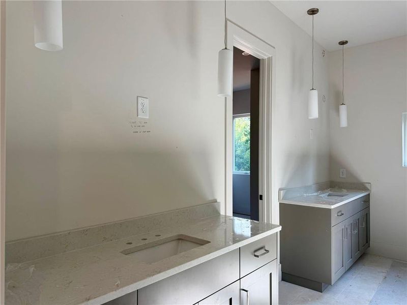 In-progress construction of a new home in Aster, Roswell, GA (Image 64).