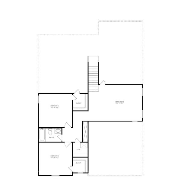 W/S #74390 / BG #3: 2nd Floor