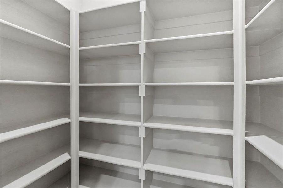 View of storage area