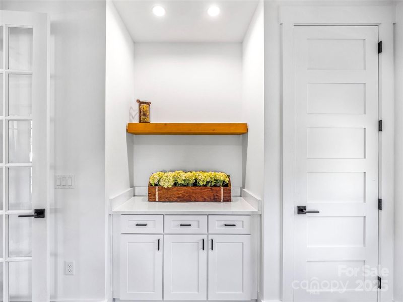 Close-up of interior finishes inside a home in , Mills River (Image 20).