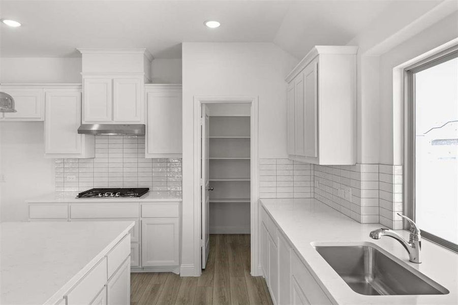 Furnished interior view inside a new home in River Ranch, Van Alstyne (Image 3).