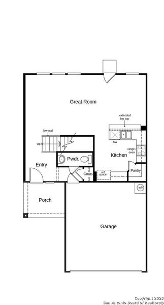 2D floor plan layout of this home in Medina Crossing, Von Ormy, TX (Image 2). 2D floor plan layout of this home in Medina Crossing, Von Ormy, TX (Image 2).