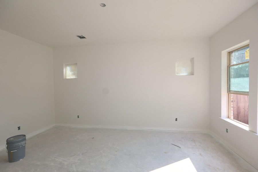 In-progress construction of a new home in Escondido 60' Homesites, Magnolia, TX (Image 3).