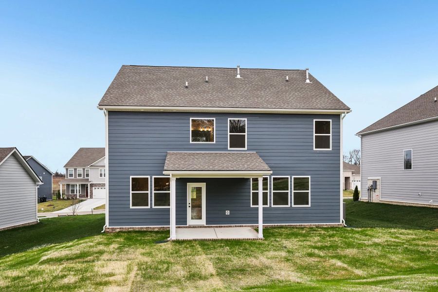 Exterior details and patio area of a home in Willow Landing, Mount Juliet (Image 3).