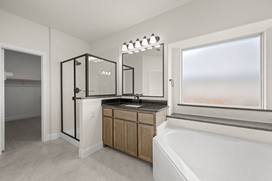 Furnished interior view inside a new home in Mockingbird Hills, Joshua (Image 8).