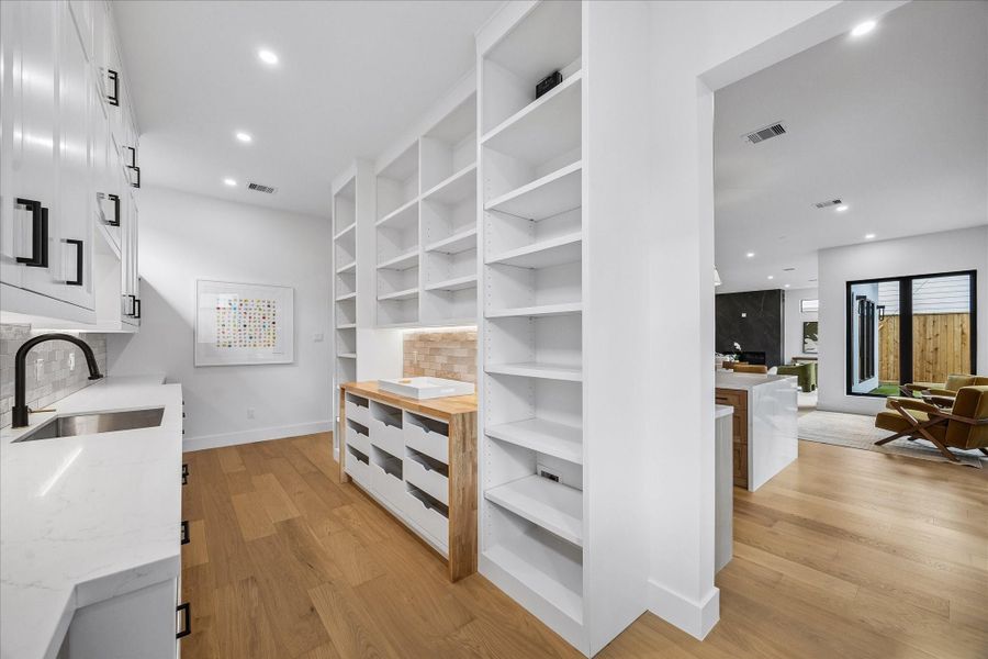 Furnished interior view inside a new home in , Houston (Image 8).