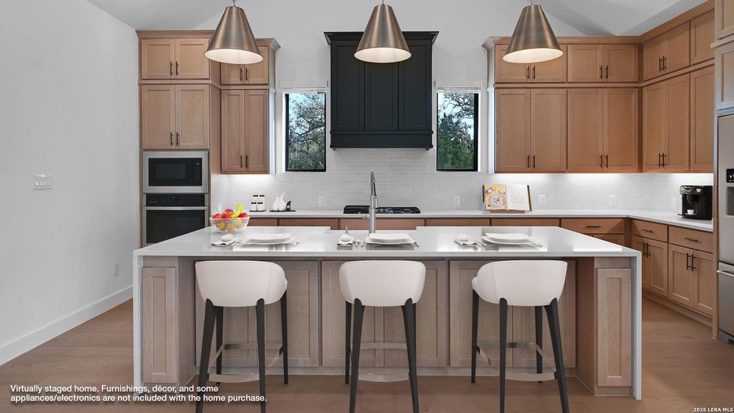 Furnished interior view inside a new home in Johnson Ranch, Bulverde (Image 14).
