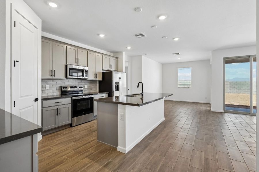 Kitchen featuring the Foundry Collection