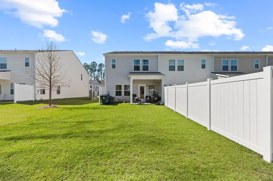 Exterior details and patio area of a home in , Charleston (Image 3).