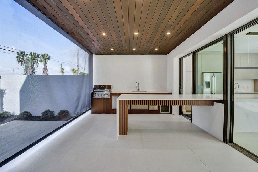 Mosquito Screen- also keeps in AC