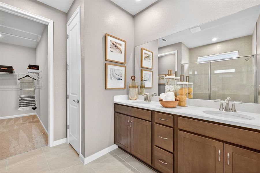 Furnished interior view inside a new home in Crosswind Ranch, Parrish (Image 18).